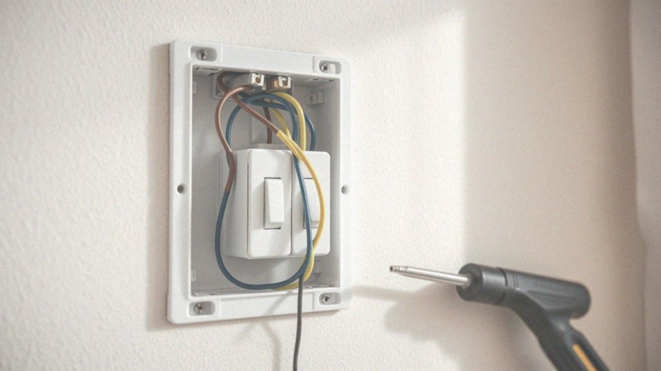 Jakie są odpowiednie kolory przewodów w instalacji podwójnego włącznika?