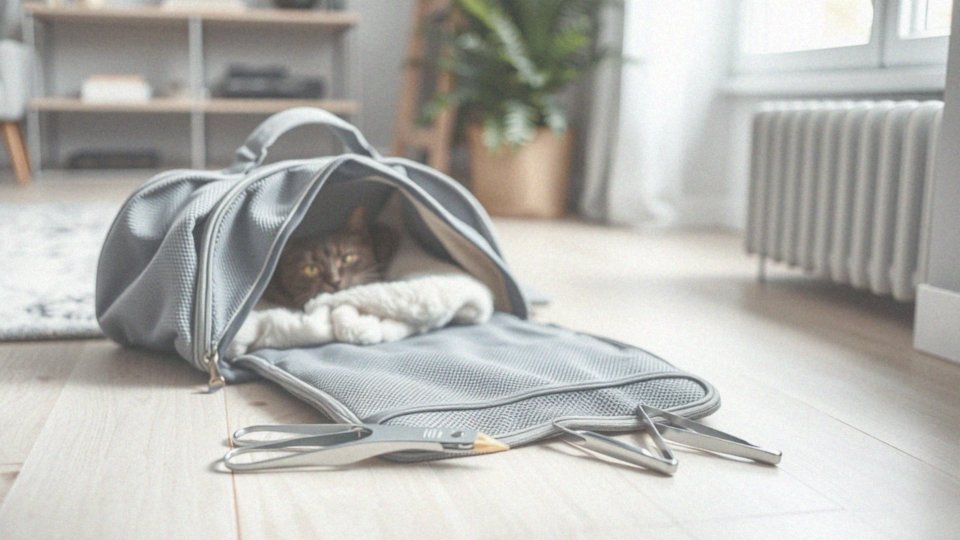 Jakie funkcje ma torba do obcinania pazurów dla kotów?