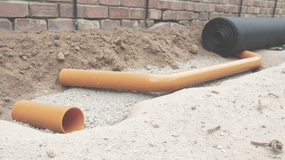 Jakie materiały są używane w drenażu?
