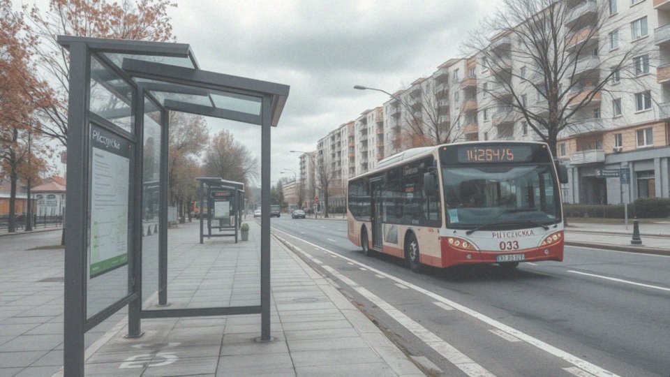 Jakie linie komunikacji miejskiej obsługują przystanek Pilczycka?