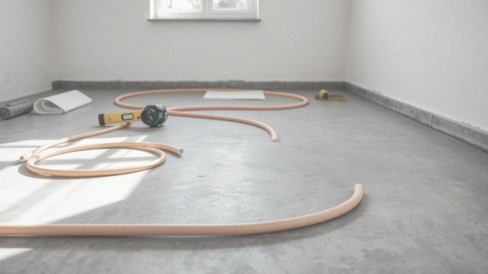 Co zakłada typowy system ogrzewania podłogowego dla salonu o powierzchni 30 m²?