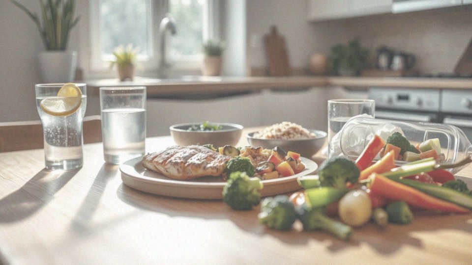 Jakie elementy powinna zawierać zdrowa dieta na trening siłowy?