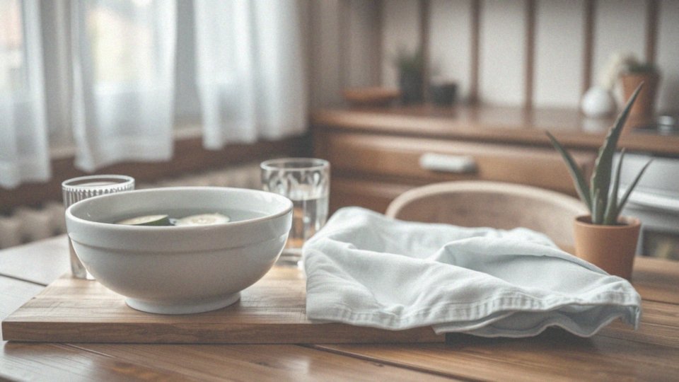 Jakie są domowe sposoby na schłodzenie czerwonych uszu?