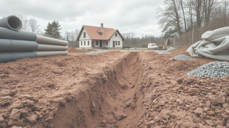 Jakie są koszty wykonania drenażu działki gliniastej?