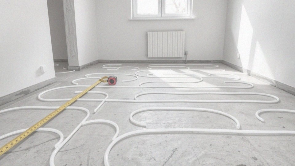 Jaka jest optymalna długość pętli podłogówki w salonie 30 m²?